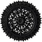 Ekena Millwork Lariah Ceiling Medallion (Fits Canopies up to 1 3/8"), 24 3/4"OD 1 3/8"ID x 3 1/4"P, Steel Gray CM24LASGS - alternate 1